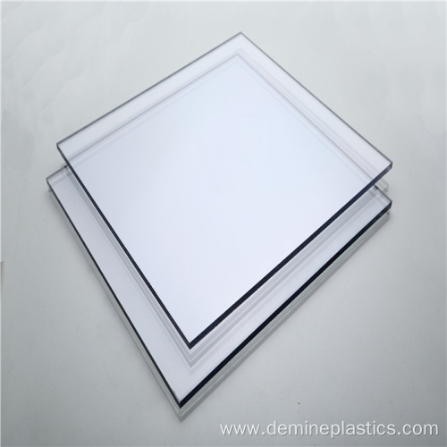 Regular 3mm transparent sheet solid polycarbonate sheet